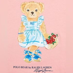 Baby Polo Ralph Lauren Bear girl dress NWT 9 months